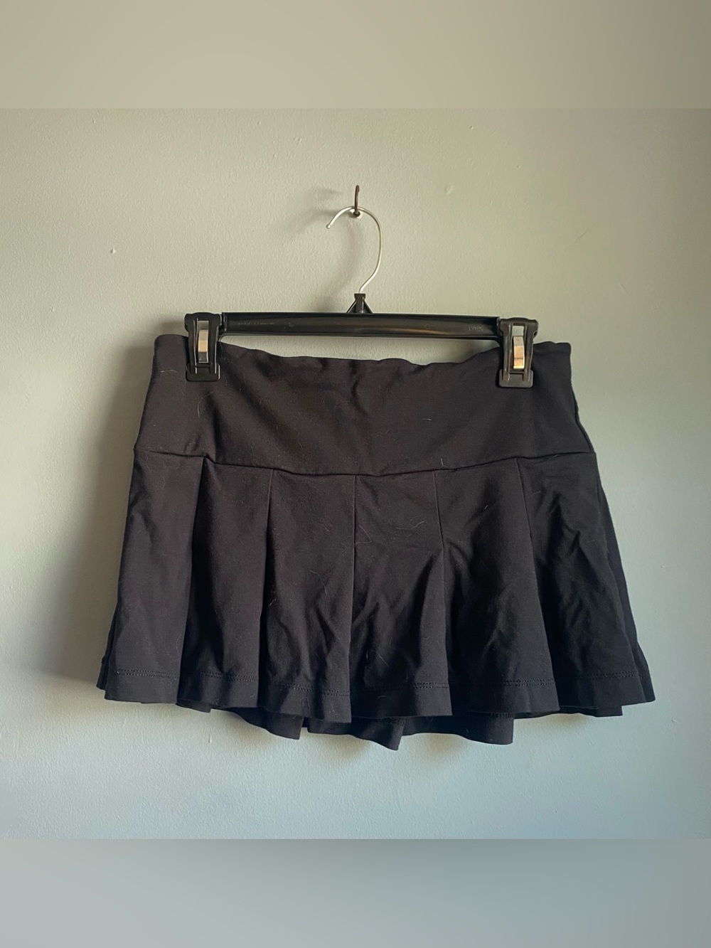 Pleated Mini Skirt